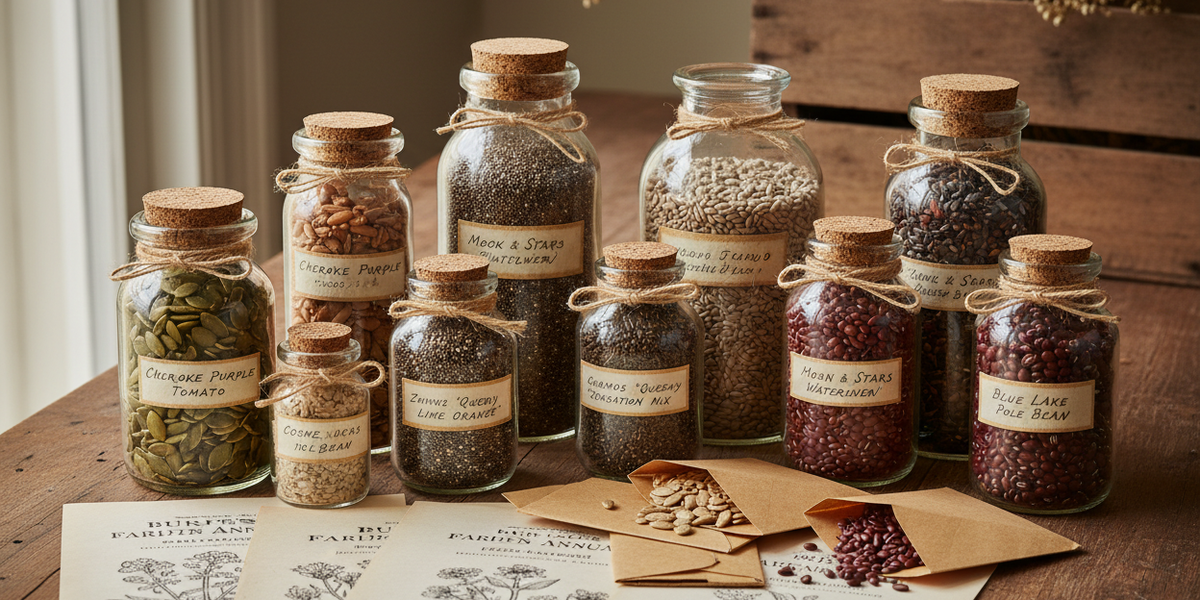 Heirloom Seeds and Seed Saving: The Complete Foundation Guide — Box ...