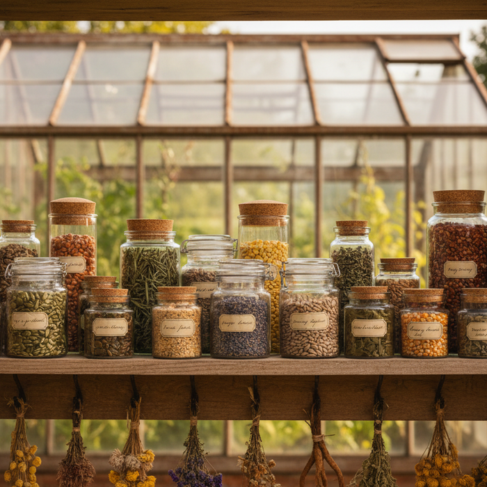 Season extension techniques including cold frames, row covers, and root cellar storage for preserving garden harvests