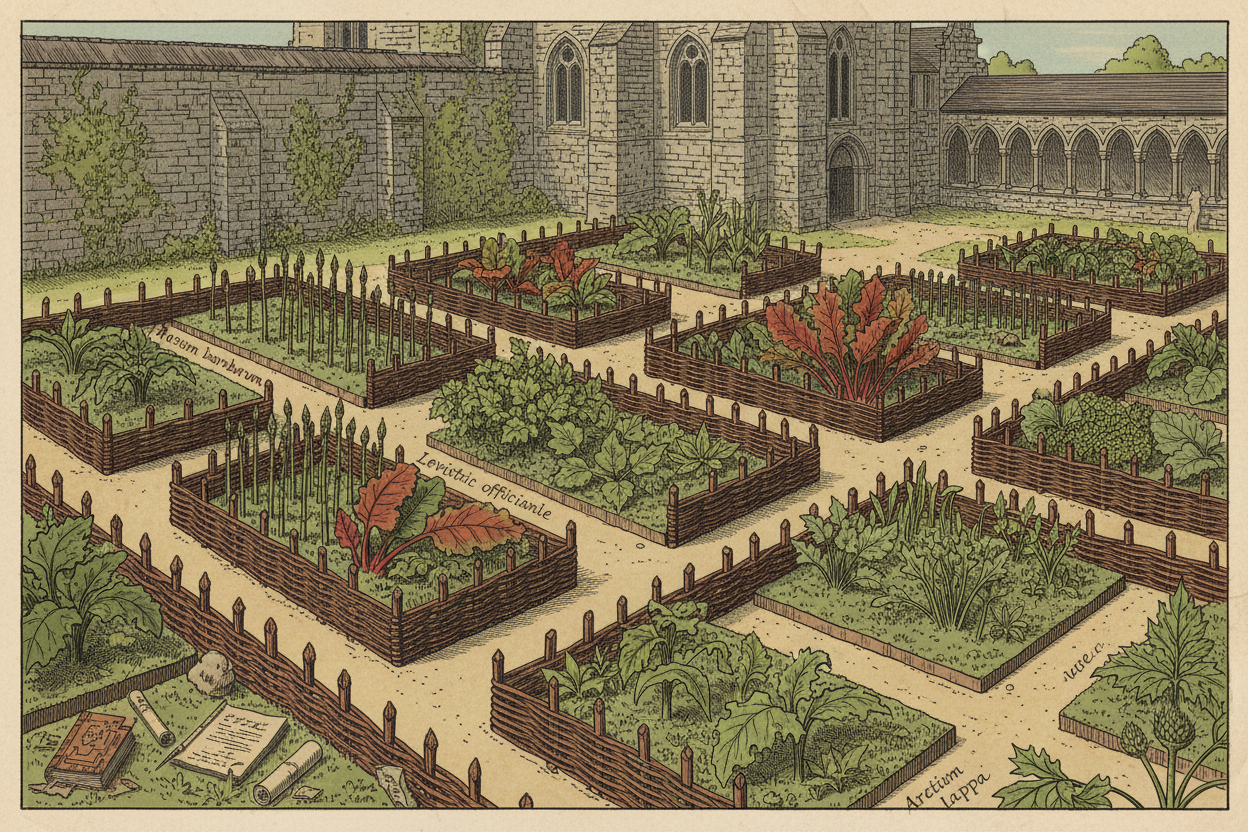 Medieval Perennial Garden