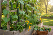 Addis Cucumber Raised Bed