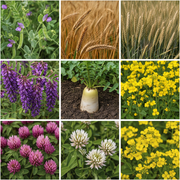 All-Purpose Cover Crop Mix 9-Variety Collage