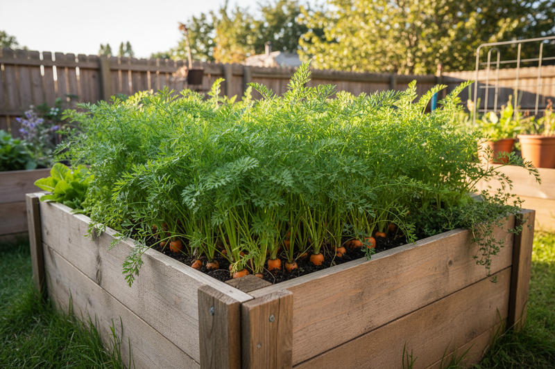 Amsterdam Carrot — Raised Bed Growing