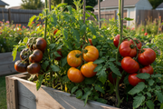 Brandywine Tomato Seed Collection Raised Bed