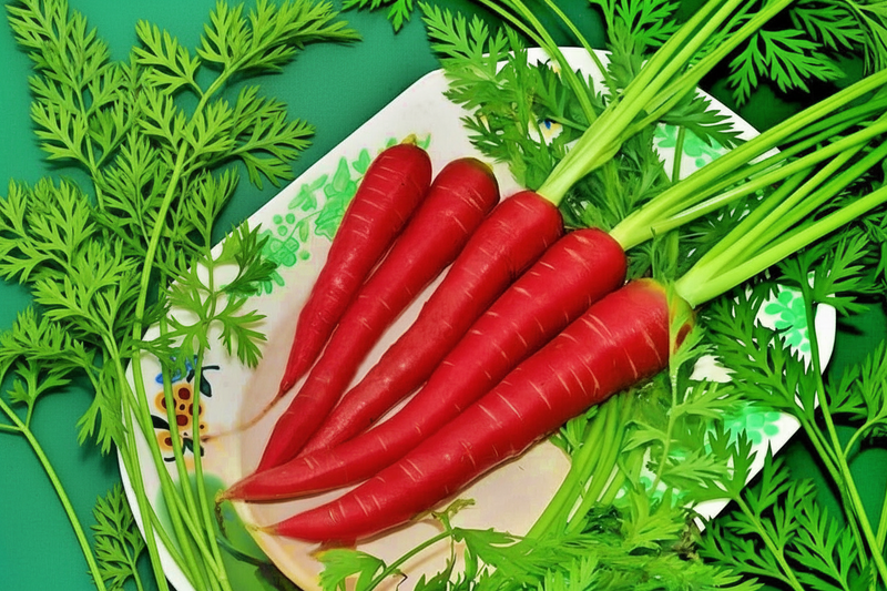 Atomic Red Carrot Seeds — Heirloom High-Lycopene Red Carrot (Daucus carota subsp. sativus)