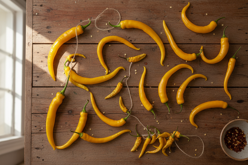 Cayenne Golden – Flat Lay