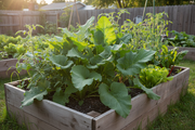 Chiko Burdock - Raised Bed from Real Photos