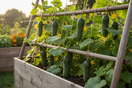 Cool Customer Cucumber Raised Bed