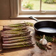 Argenteuil Asparagus Kitchen Scene