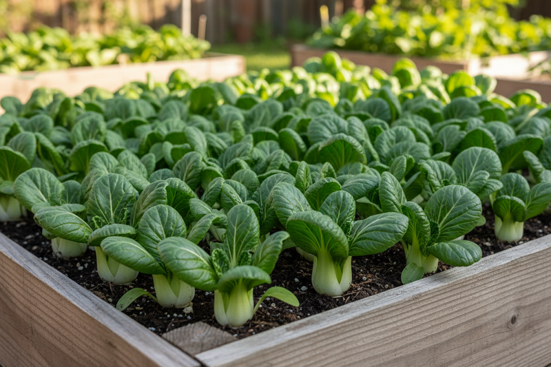 Extra Dwarf Pak Choi - Smaller Plants