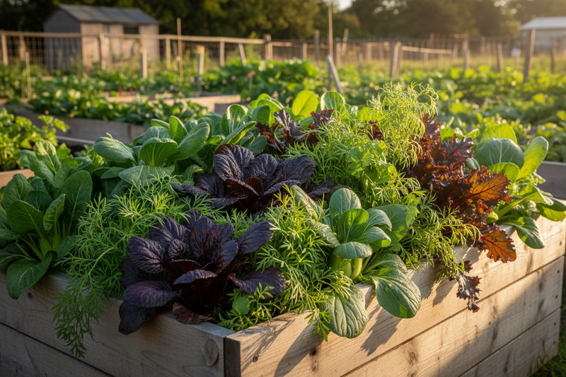 Gourmet Braising Mix — Raised Bed Growing