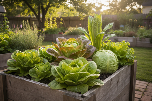 Head Lettuce Seed Kit Raised Bed