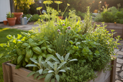 Heirloom Culinary Herb Seed Collection Raised Bed