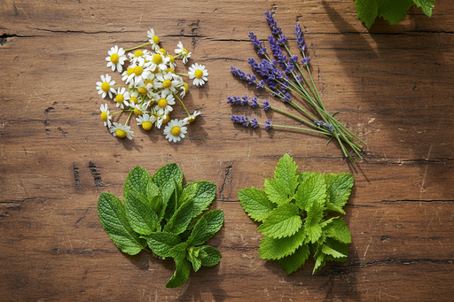 Herbal Tea Garden Herbs
