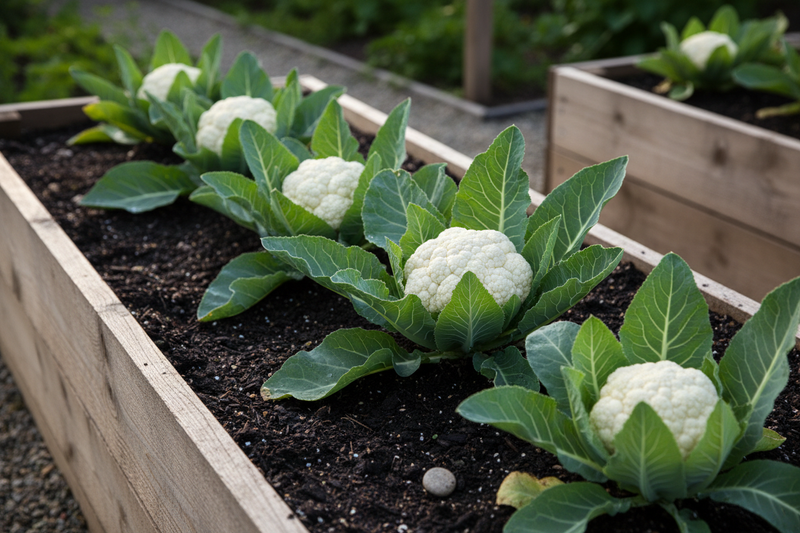 Igloo Cauliflower — Raised Bed