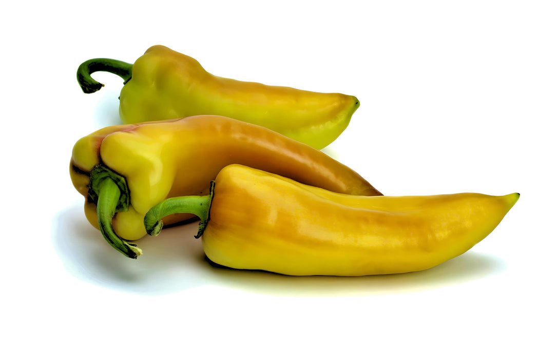 Sweet Banana, Sweet Pepper, -- BoxGardenSeedsLLC -Peppers,Eggplants - Seeds