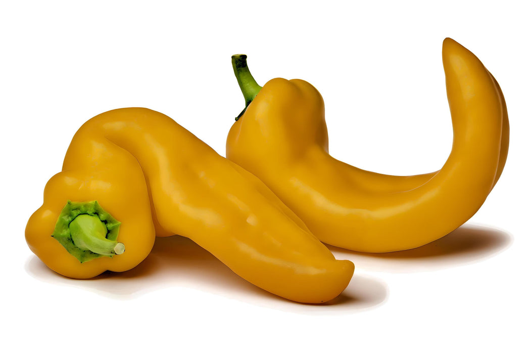 Sweet Banana, Sweet Pepper, - BoxGardenSeedsLLC -Peppers,Eggplants - Seeds