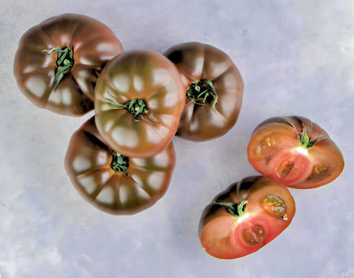 Cherokee Purple, Tomato, -- BoxGardenSeedsLLC -Tomatoes,Tomatillos - Seeds