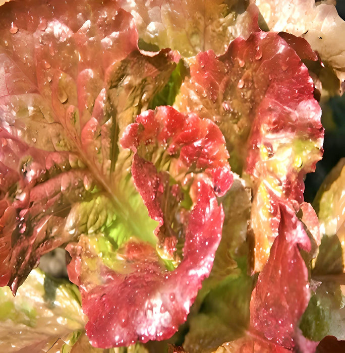 Prizehead Leaf, Lettuce, -- BoxGardenSeedsLLC -Lettuce - Seeds