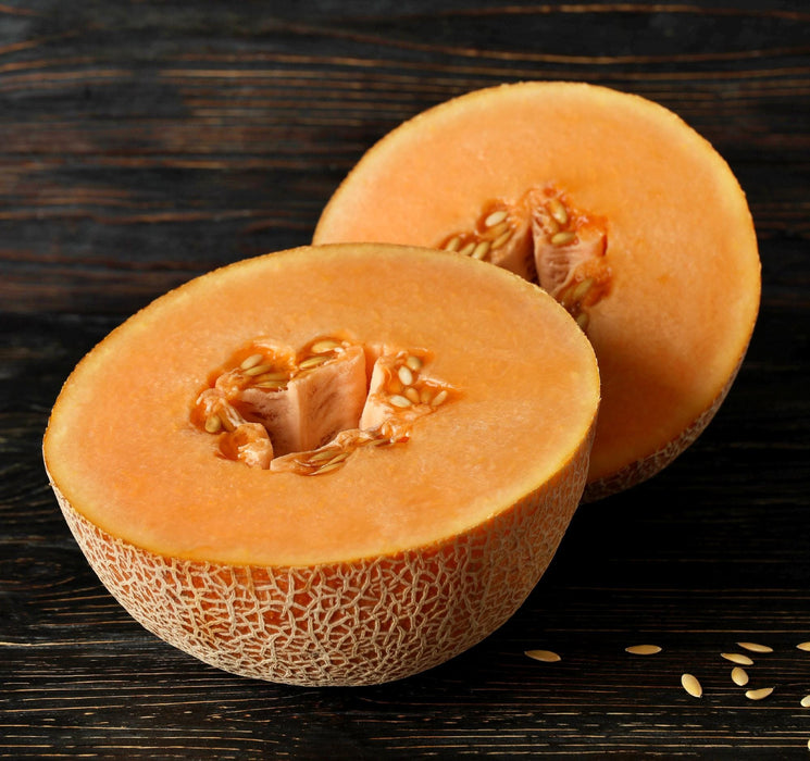 Golden Delicious, Cantaloupe, -- BoxGardenSeedsLLC -Melons, Cantaloupe - Seeds