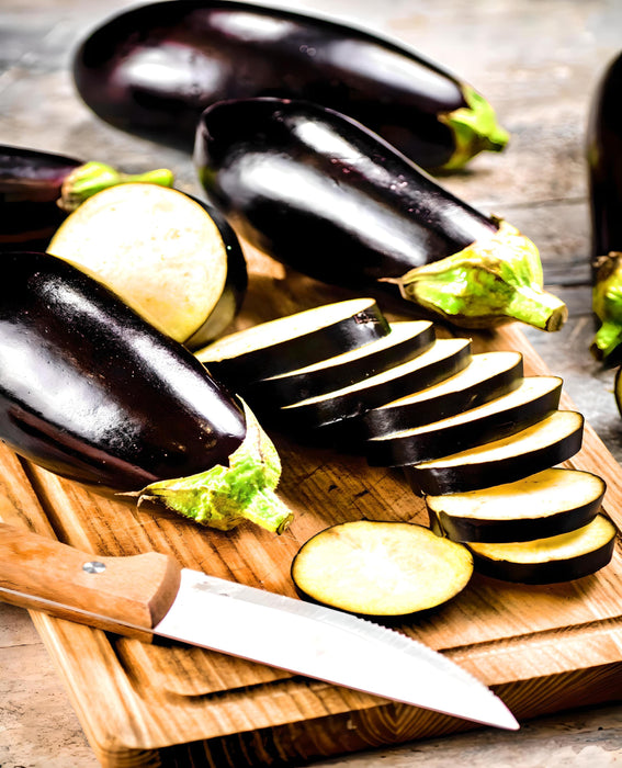 Black Beauty, Eggplant, - BoxGardenSeedsLLC -Peppers,Eggplants - Seeds