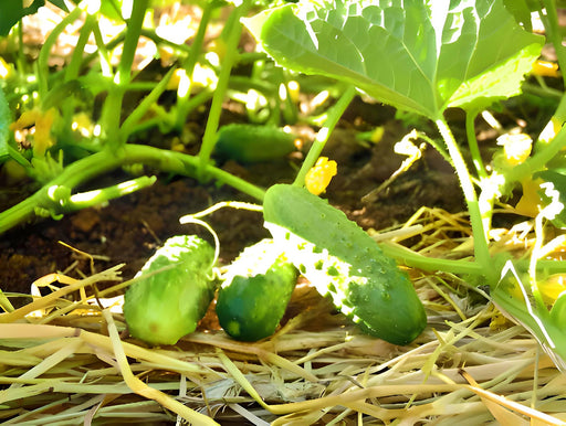 Bushy, Cucumber, -- BoxGardenSeedsLLC -Cucumbers - Seeds