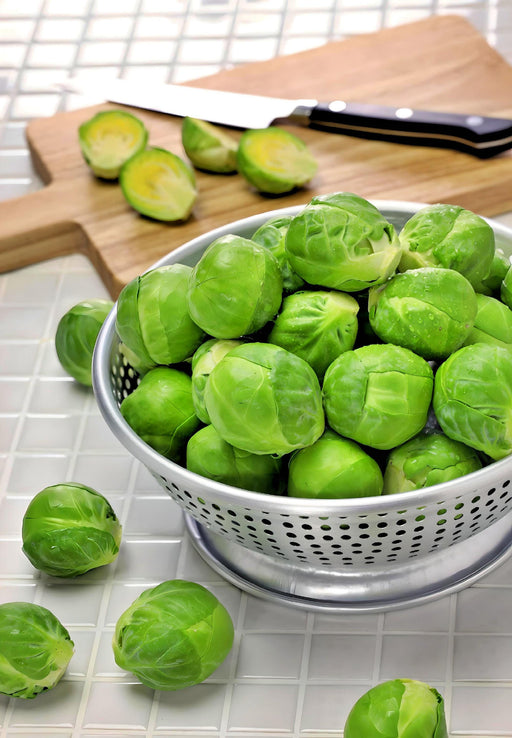 Long Island Improved, Brussel Sprouts, - BoxGardenSeedsLLC -Broccoli,Cauliflower - Seeds