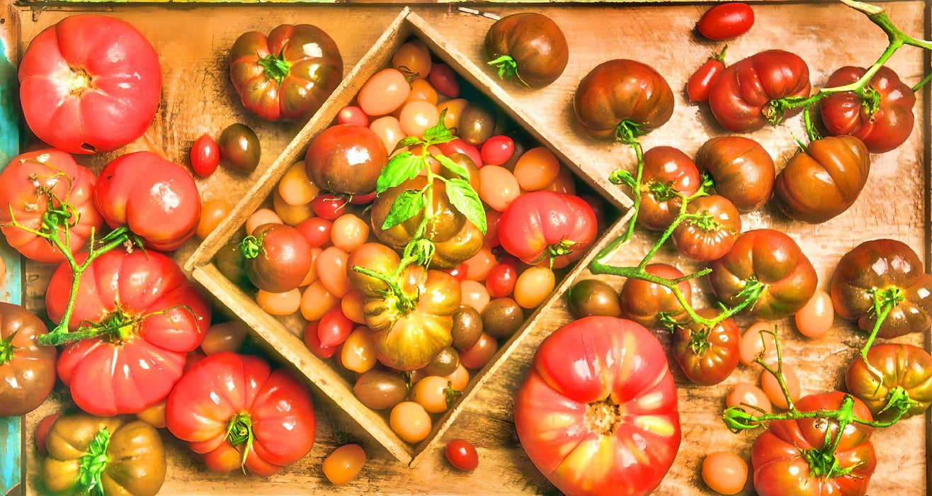 Super Surprise Mix, Tomato, - BoxGardenSeedsLLC -Tomatoes,Tomatillos - Seeds