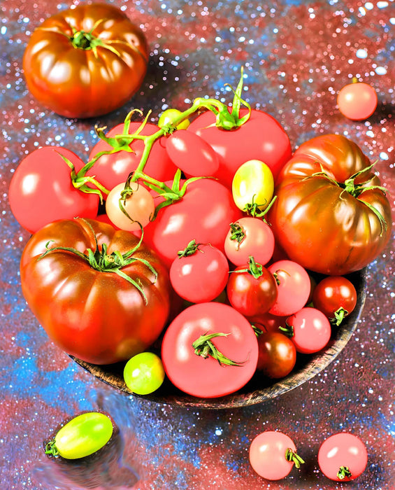 Super Surprise Mix, Tomato, - BoxGardenSeedsLLC -Tomatoes,Tomatillos - Seeds