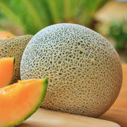 Top Mark Cantaloupe Heirloom Muskmelon Seeds – Disease Resistant, Thick Rind, Deep Salmon Flesh
