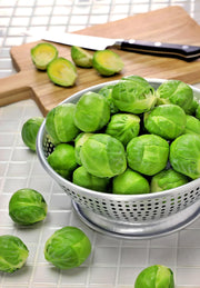 Long Island Brussel Sprouts – Heirloom Vegetable Seeds | Open Pollinated Brassica Oleracea Variety