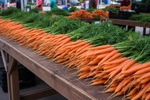 Tendersweet Carrot Seeds - Heirloom, Coreless Variety for Juicing & Container Gardening