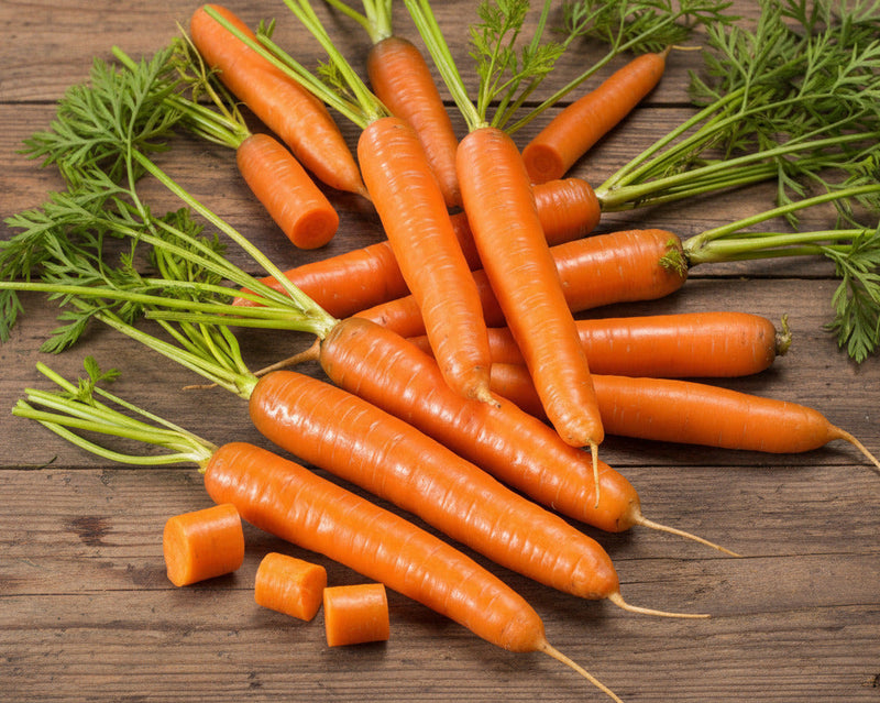 Amsterdam Carrot Seeds - Heirloom Baby Carrots for Early Harvest | Non GMO