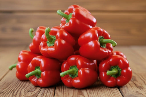 Cal Rose Sweet Pepper Seeds – Heirloom Pimento, Non GMO, USA Grown, Easy to Grow