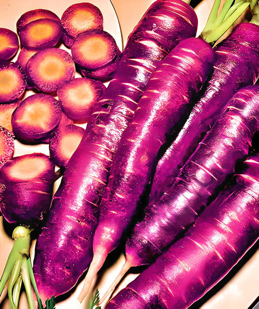 Cosmic Purple Carrot - Heirloom Vegetable Garden Seeds | Non GMO, Sweet Flavor