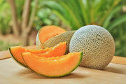 Top Mark Cantaloupe Heirloom Muskmelon Seeds – Disease Resistant, Thick Rind, Deep Salmon Flesh