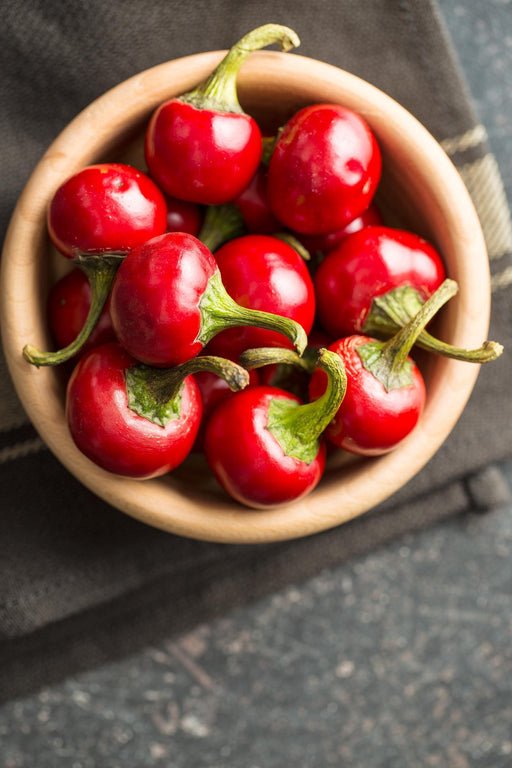 Red Cherry Hot Pepper - Heirloom Hot Pepper Seeds | GMO Free USA Grown