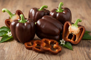 Chocolate Beauty Pepper – Heirloom Sweet Bell Pepper Seeds | Non GMO Vegetable Seeds