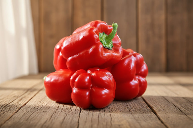 Cal Rose Sweet Pepper Seeds – Heirloom Pimento, Non GMO, USA Grown, Easy to Grow