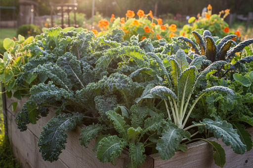 Kale Garden Seed Kit Raised Bed