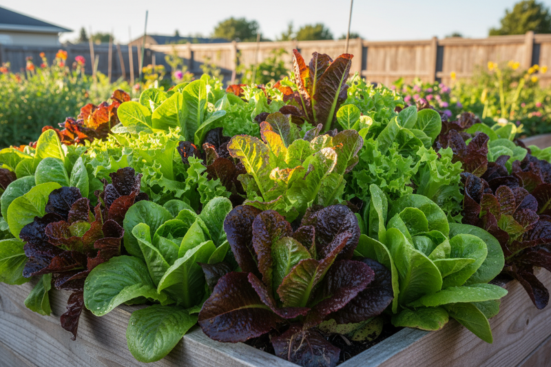 Lettuce Blend Seed Kit Raised Bed