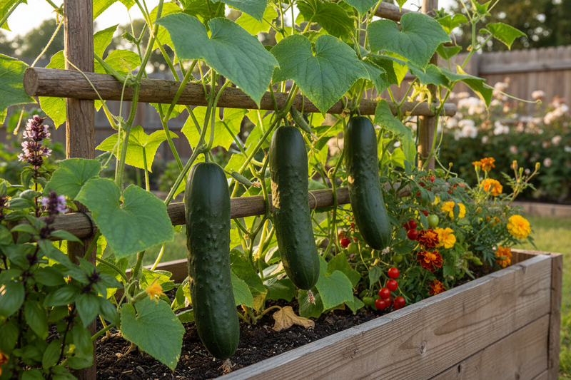 Marketer Cucumber - Raised Bed v2