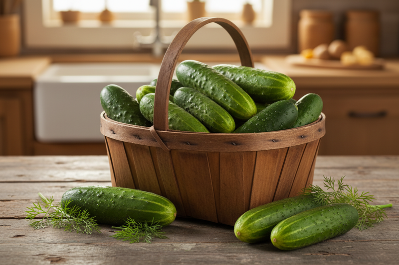 Poinsett 76 Cucumber — Rustic Basket