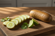 Poona Kheera — Sliced with Lime & Cilantro