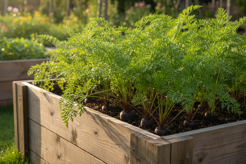 Purple Carrot — Raised Bed