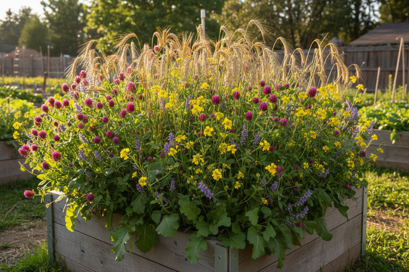 Raised Bed Mature Stage