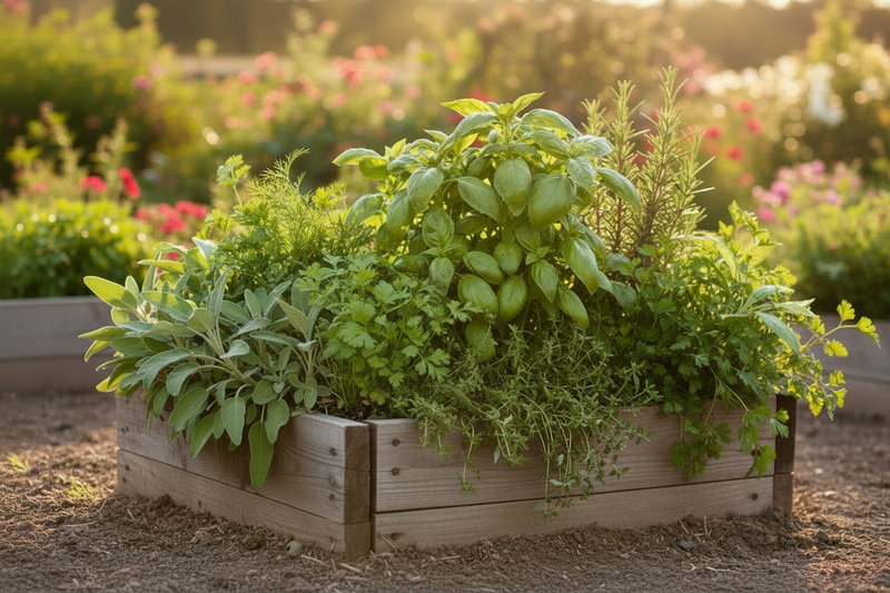 Realistic Herb Raised Bed v3