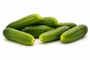 Rhinish Pickle Cucumber — Enhanced White Background