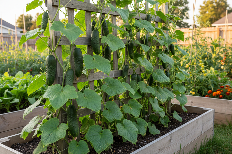 Rhinish Pickle Cucumber — Raised Bed