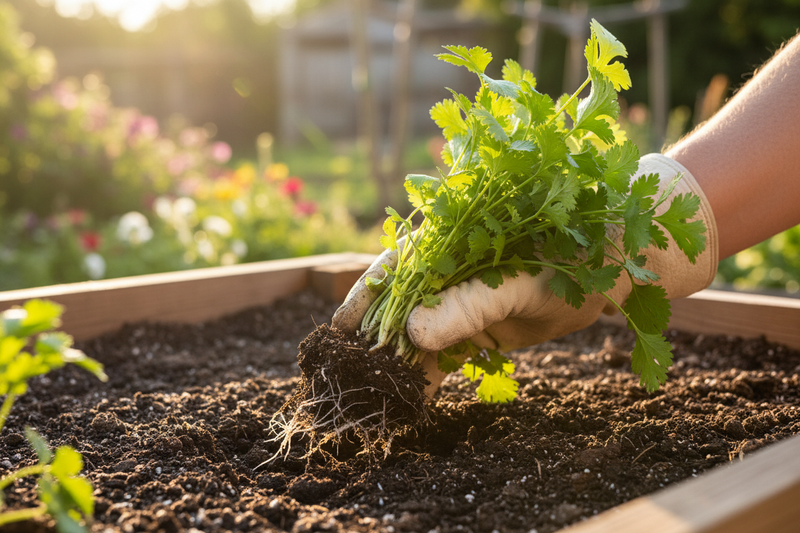 Santo Cilantro — Garden Harvest