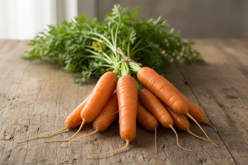 Scarlet Nantes Carrot — Harvest